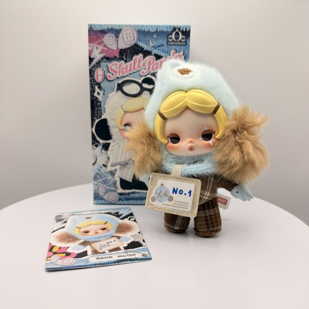 POPMART SKULLPANDA Off Mode Series Plush Doll Confirmed-STAY CHILL